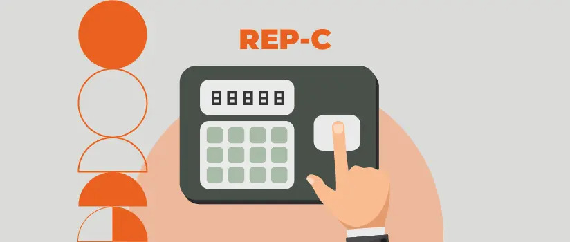REP-C dispositivo de controle de ponto eletrônico