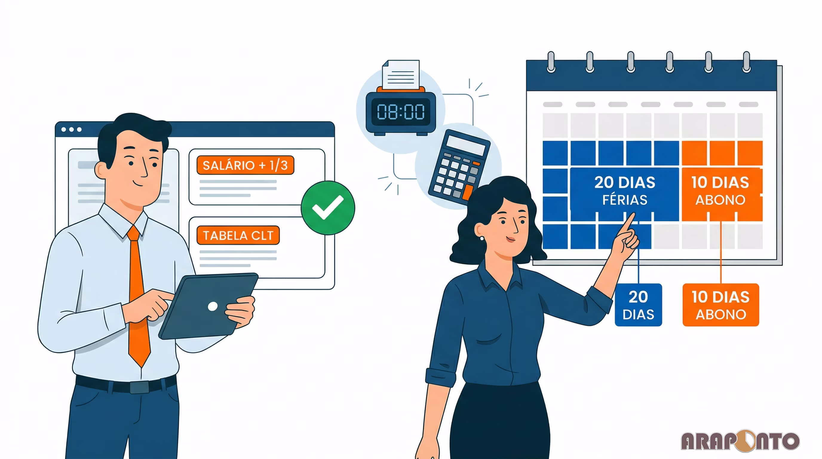 Cálculo de Férias , 5 Dicas para Não Errar (Tabela CLT)