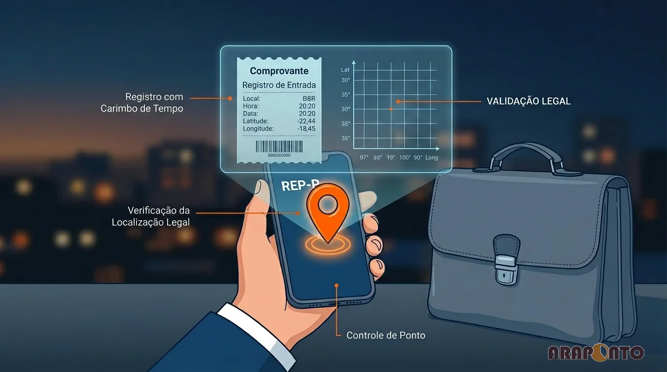 O que a Portaria 671 exige para o registro de ponto eletrônico móvel