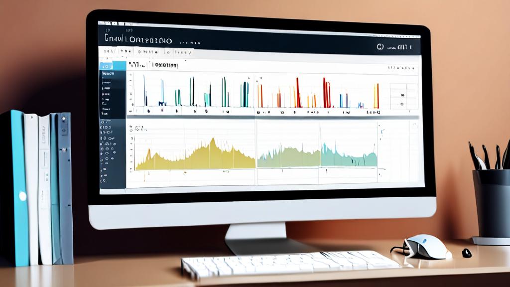 A desktop computer screen displaying a complex dashboard of a time tracking software