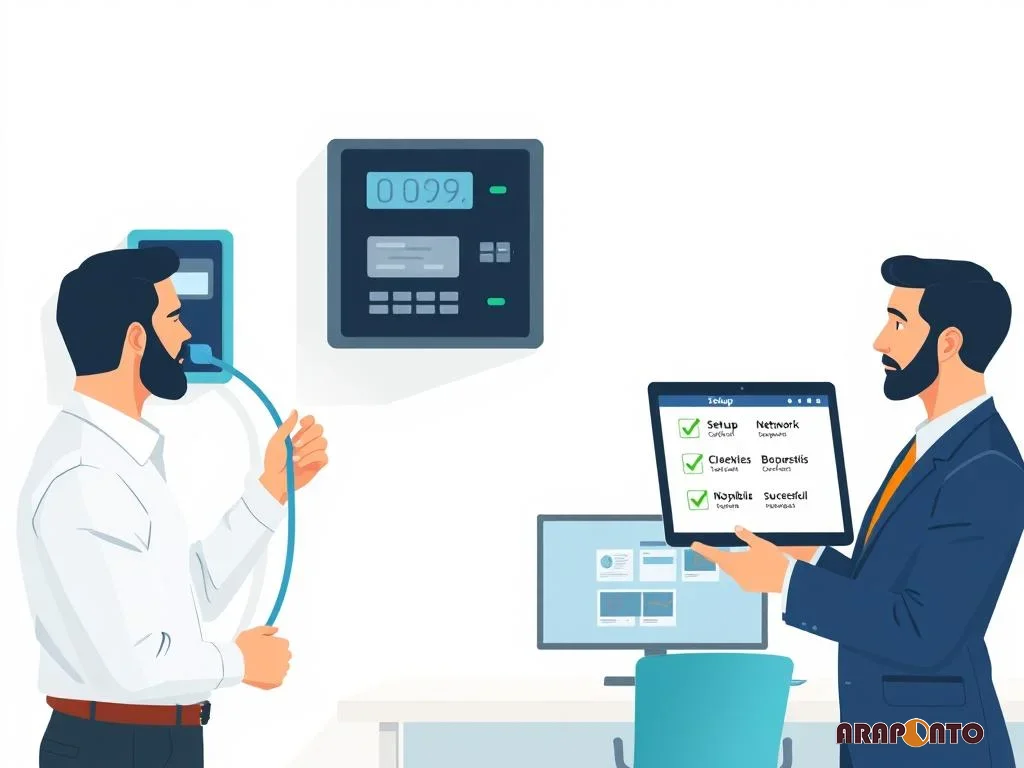 configurar o relógio de ponto pela primeira vez (passo a passo)